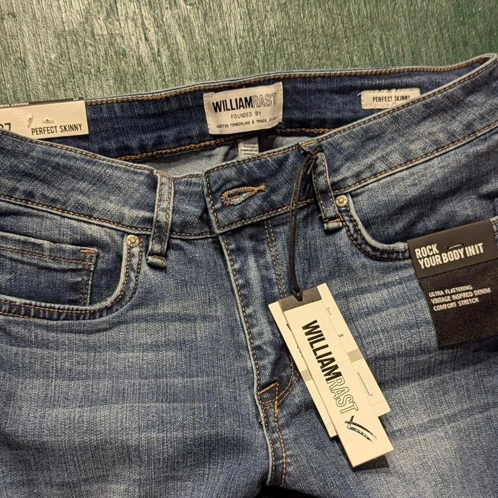 Women's Skinny Jeans Indigo Clash Size 27 Blue Jeans - Picture 4 of 7